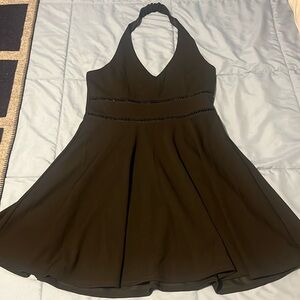 NWT Francesca’s halter dress L